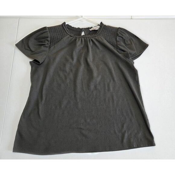 LOFT Woman's Short Sleeve Blouse Size Small - Picture 5 of 6